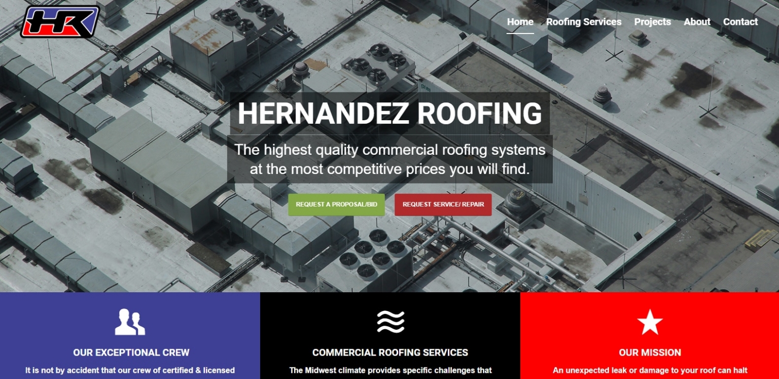Hernandez Roofing • Milwaukee  Design®