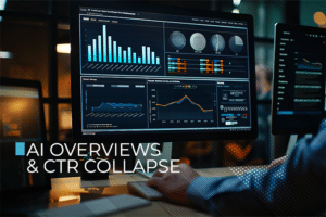 CTR decline from AI overviews Wisconsin