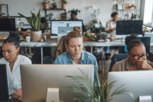 A professional business image related to website traffic dropping — Your Rankings Are Holding. So Why Is Your Website Traffic Dropping?