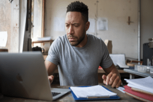 Southeast Wisconsin business owner reading an AI assistant response that recommends three competing companies by name.